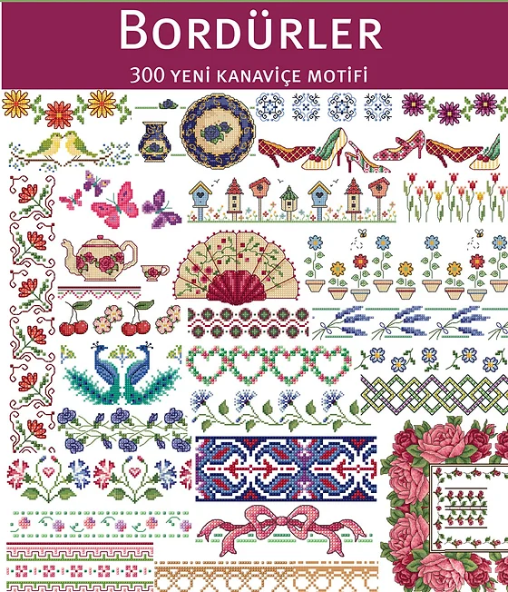 kanavice motif serisi 3 bordurler