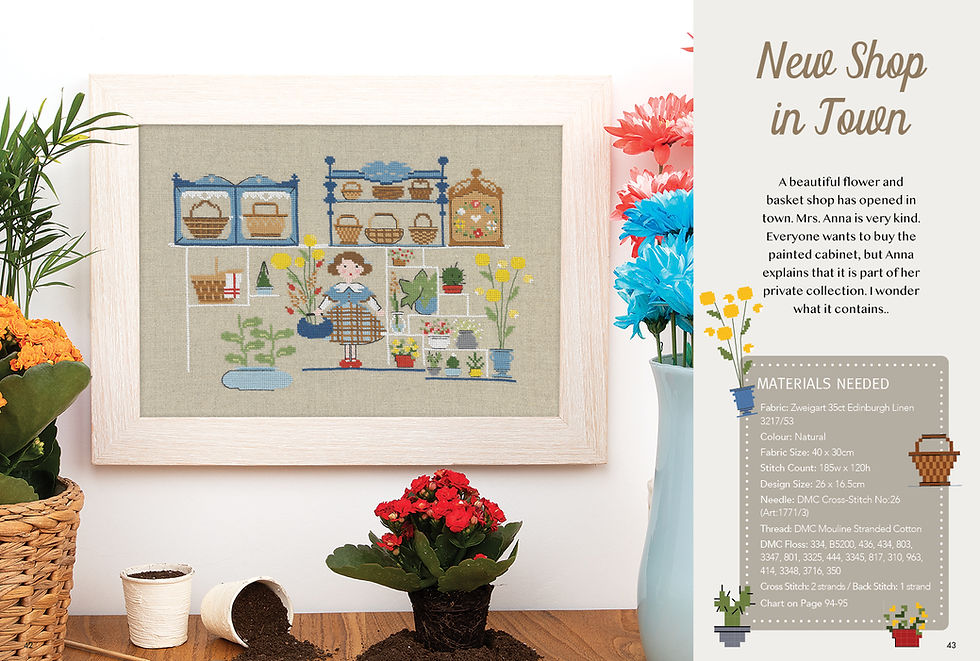 Küçük resim: Countryside Cross Stitch