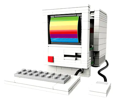 [중국레고백과]추억의 클래식 전자제품:1984 데스크탑 컴퓨터 크리에이터 장난감 블럭 호환 레고 자키 JK8211(가격,후기,리뷰,추천)