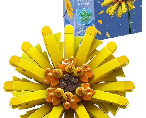 [중국레고백과]꽃의 세계:바버튼 데이지 크리에이터 엑스퍼트 꽃 블럭 완구 호환 레고 몰드킹 24003(가격,후기,리뷰,추천)