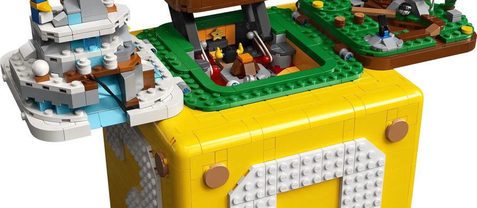 [중국레고백과]슈퍼 마리오 64 물음표블록 완구 호환 레고71395(가격,후기,추천)