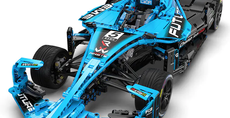 [중국레고백과]포뮬러 E 레이스카 1:8 테크닉 RC카 블럭 완구 호환 레고 카다 C64004(가격,후기,리뷰,추천)