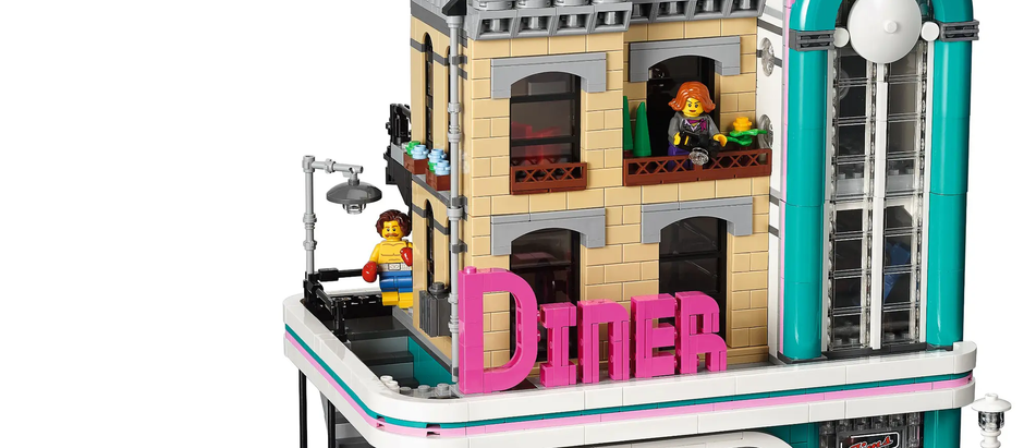 [중국레고백과]다운타운 레스토랑 크리에이터 엑스퍼트 스트리트 뷰 블럭 완구 호환 레고10260(가격,후기,추천)