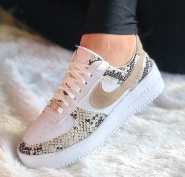 Air Force 1 Low Snake Skin