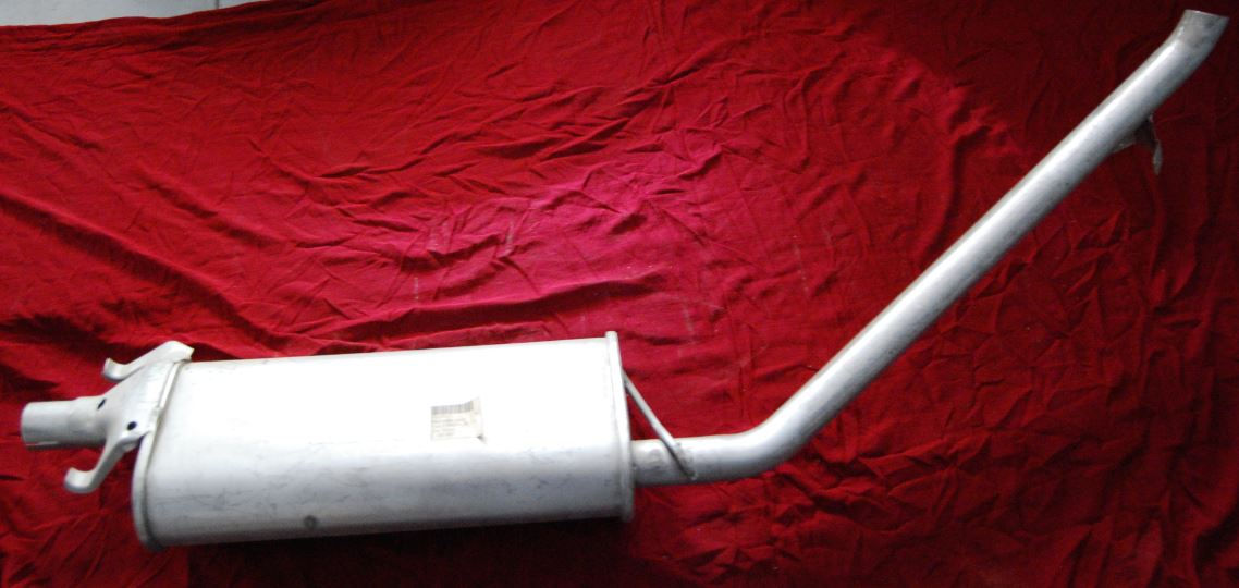 Silenziatore marmitta terminale scarico FIAT Panda 30
