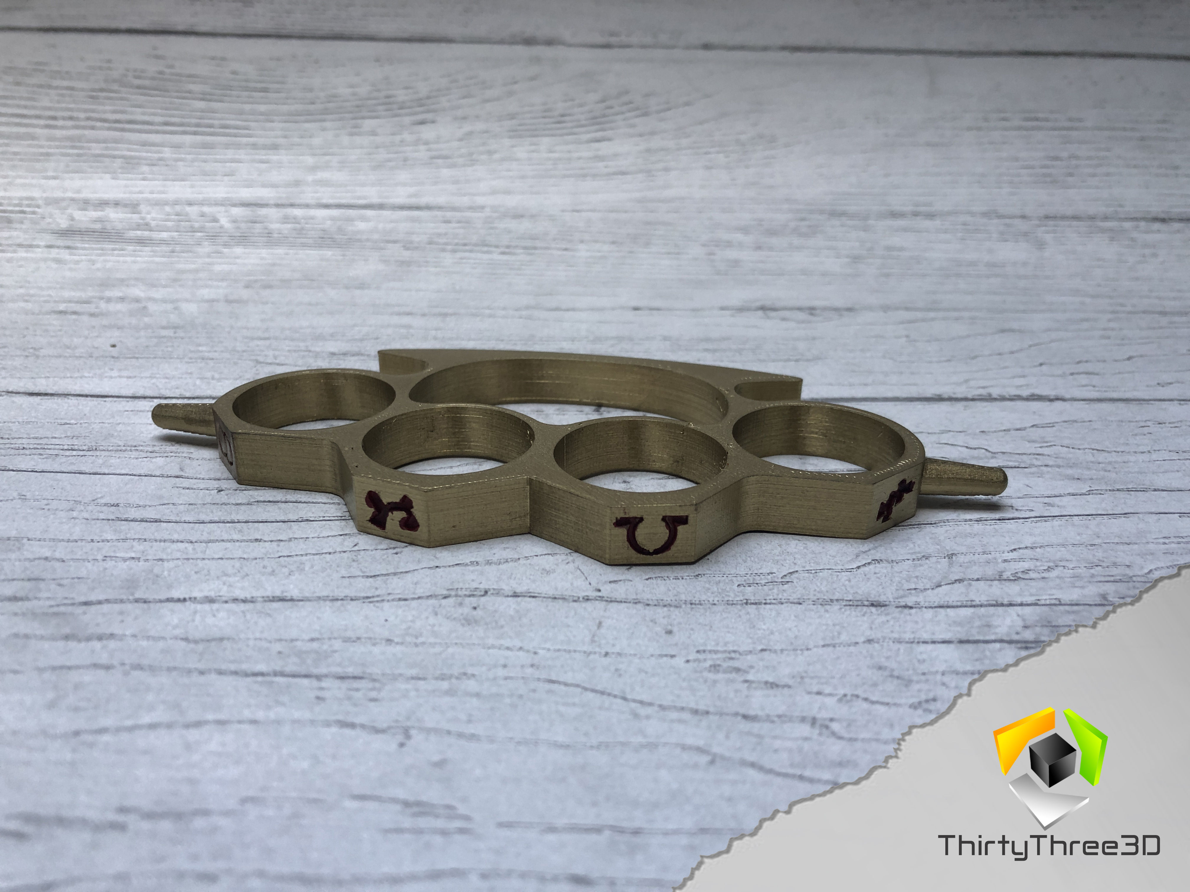 Supernatural Enochian Brass knuckles