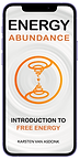 tablet showing Energy Abundance ebook cover