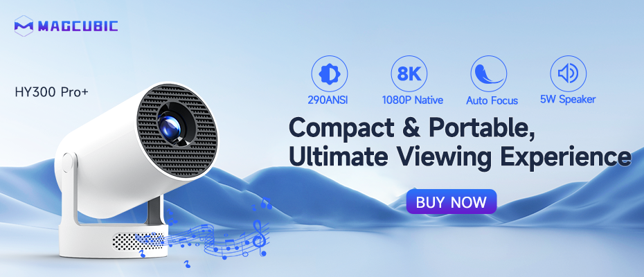 Thumbnail: Magcubic HY300 Pro Smart Projector