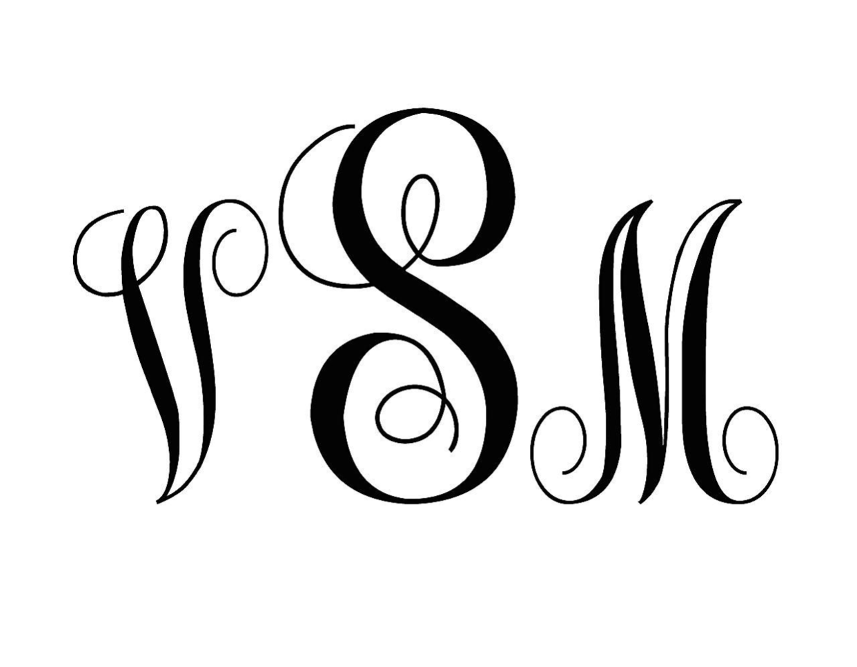 Monogramming