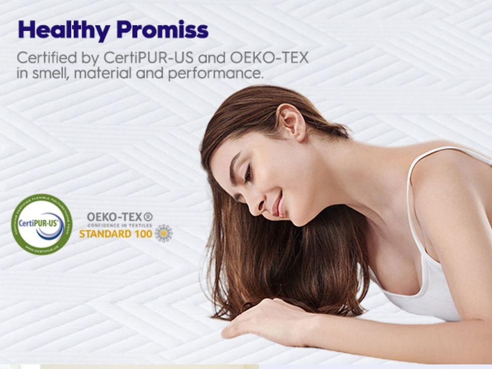 Thumbnail: SWINHOM- 3 Inch Queen Memory Foam Mattress Topper
