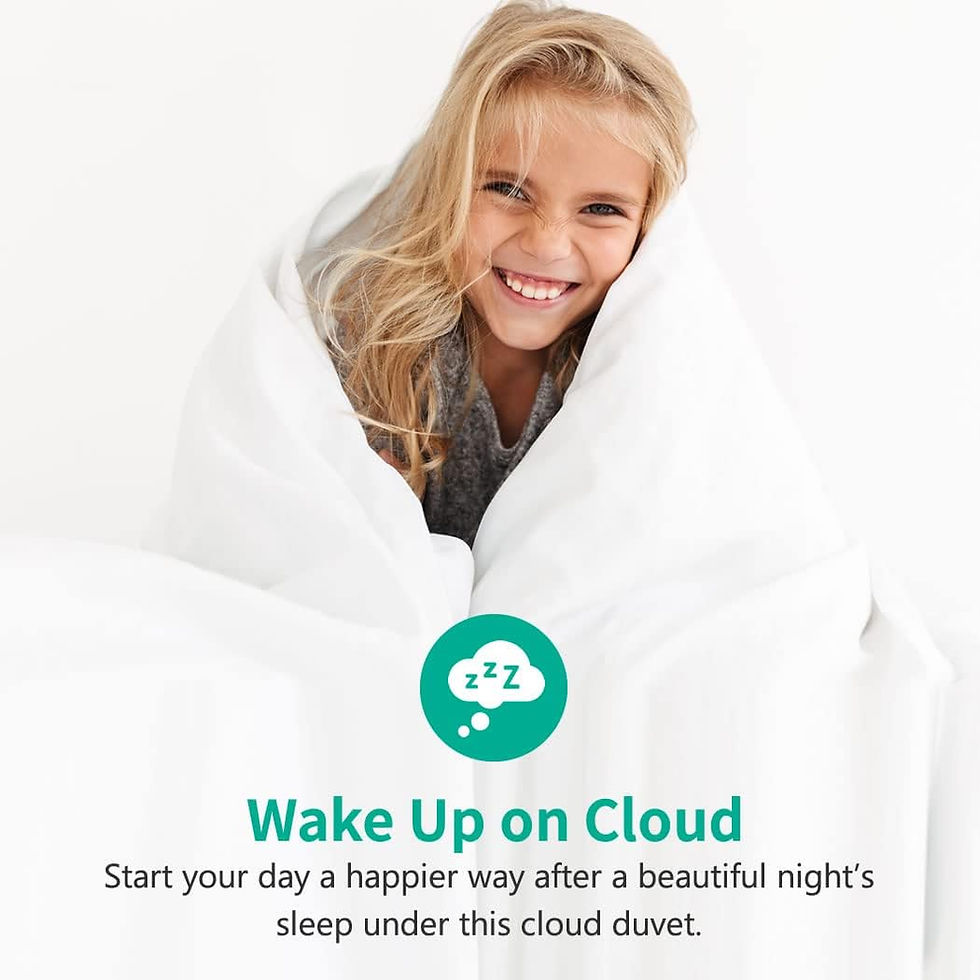 Thumbnail: APSMILE Twin Size Lightweight Feathers Down Fiber Comforter