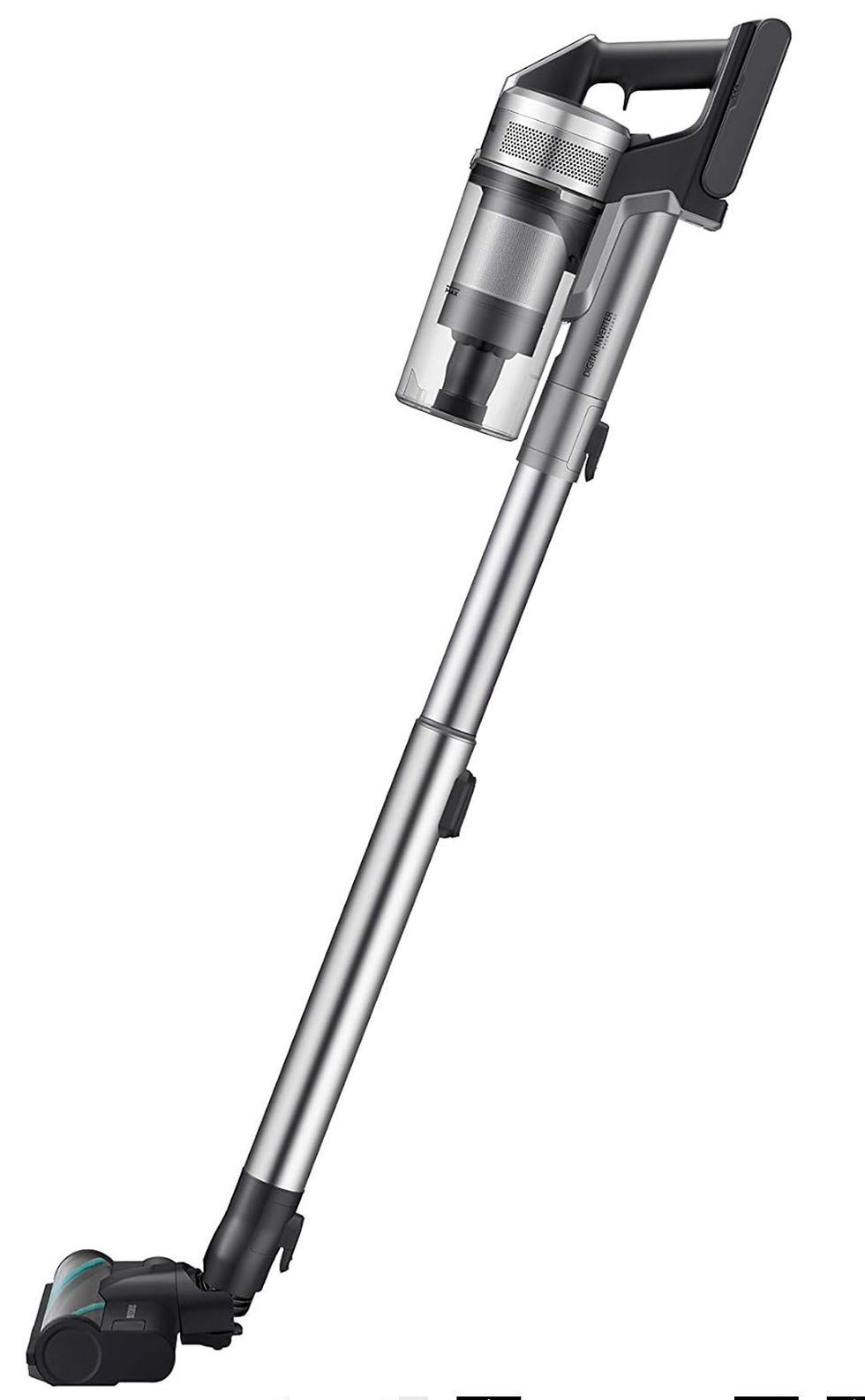 Thumbnail: Samsung Jet 90 Cordless Stick Vacuum, Long Lasting Battery (Titan Silver)