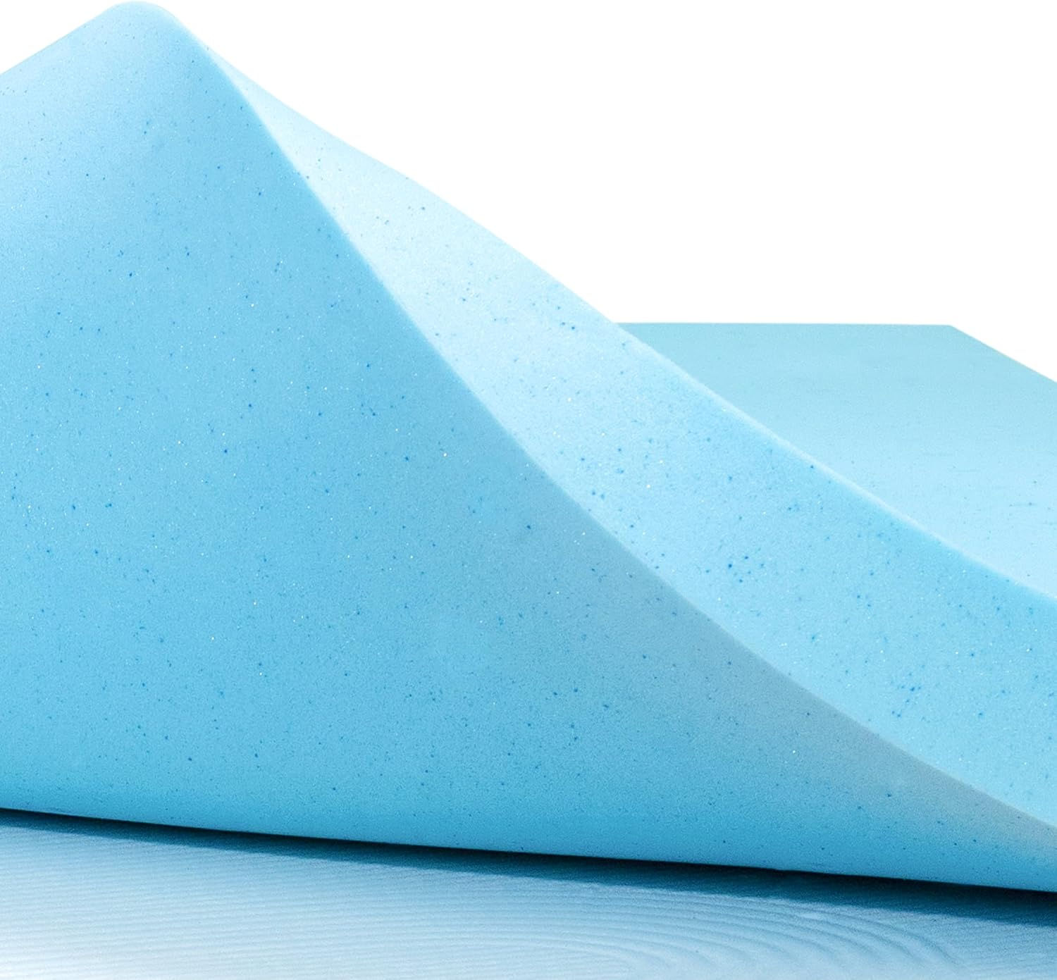 Subrtex 2 Inch Gel Memory Foam Mattress Topper - Twin XL