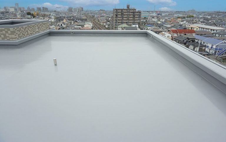 ウレタン防水施工後
