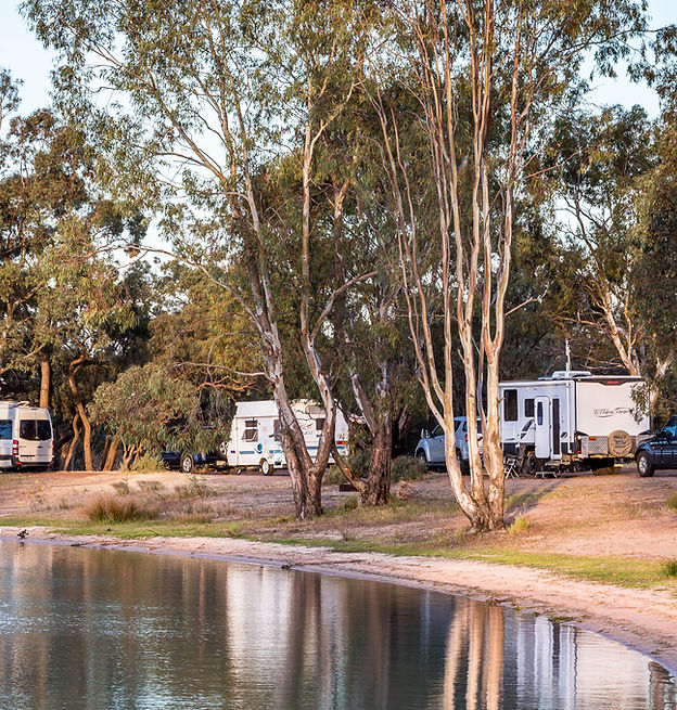 Camping at Lake Lascelles