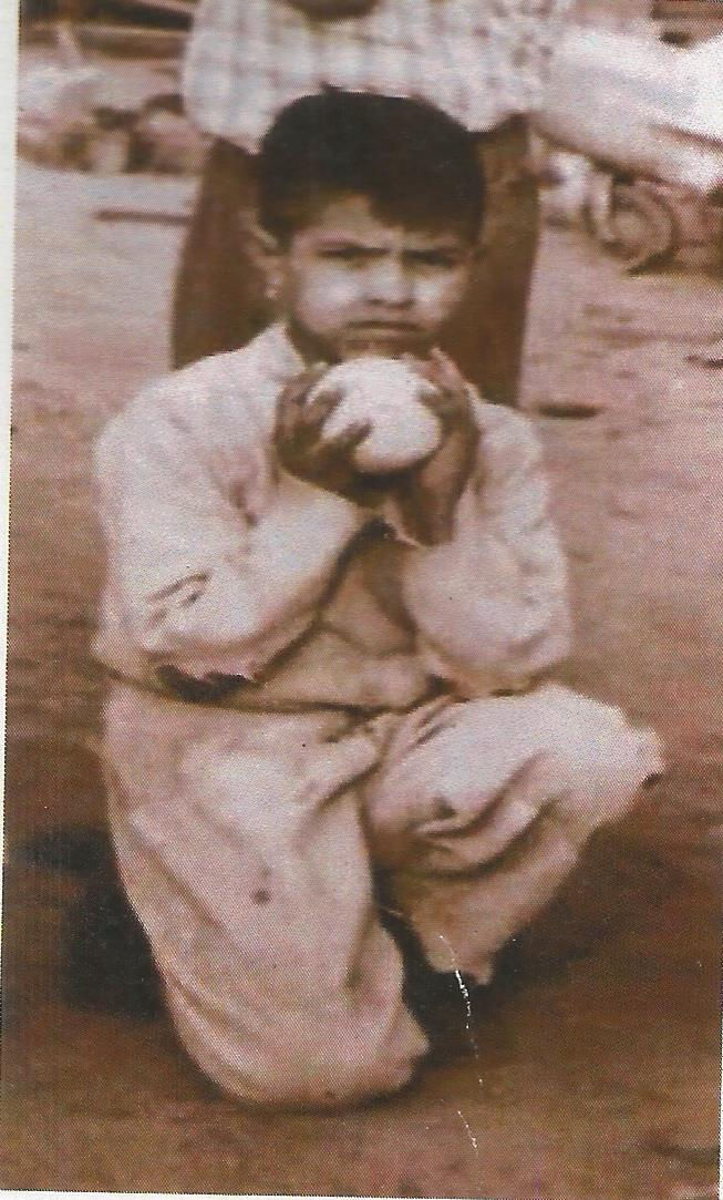 Niño Tarcisio Villarruel con su pelo