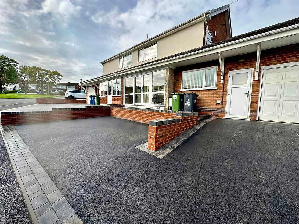 Driveway project completed in Tamworth with premium materials