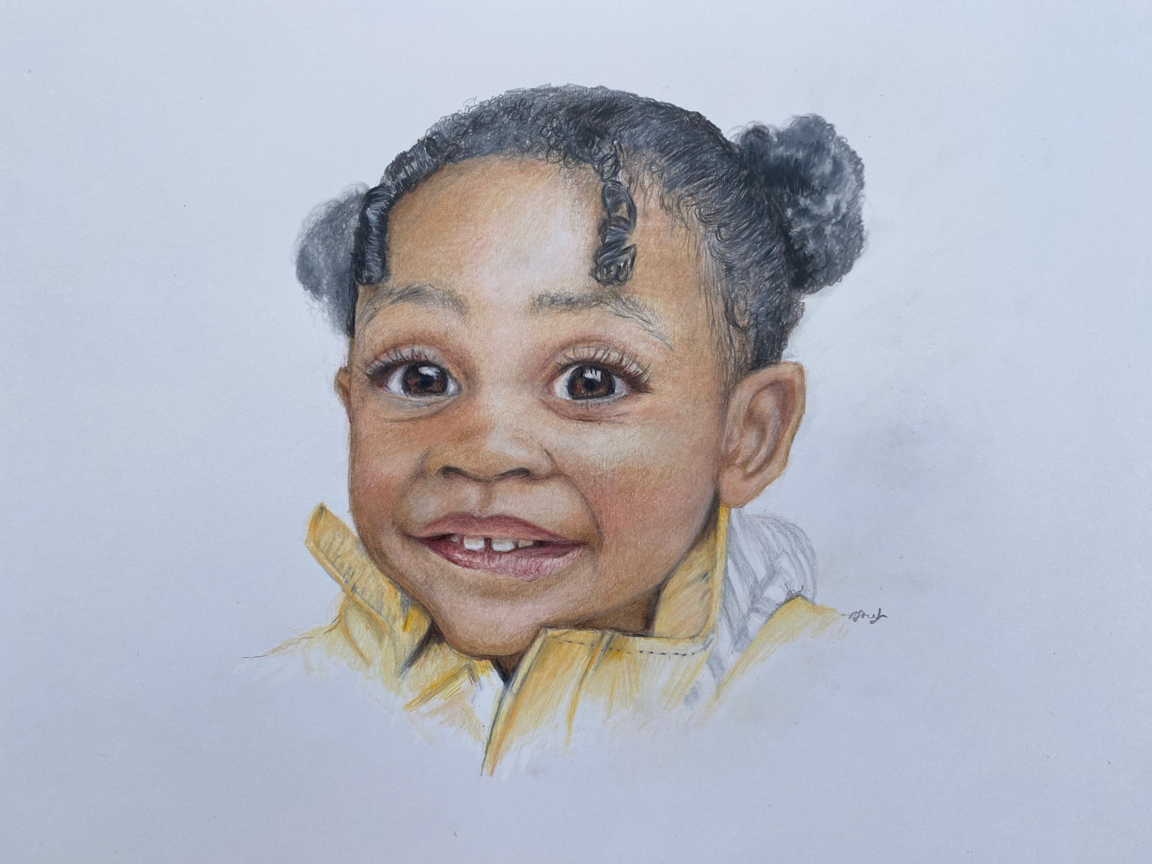 Child Portrait 11.7" x 16.5"