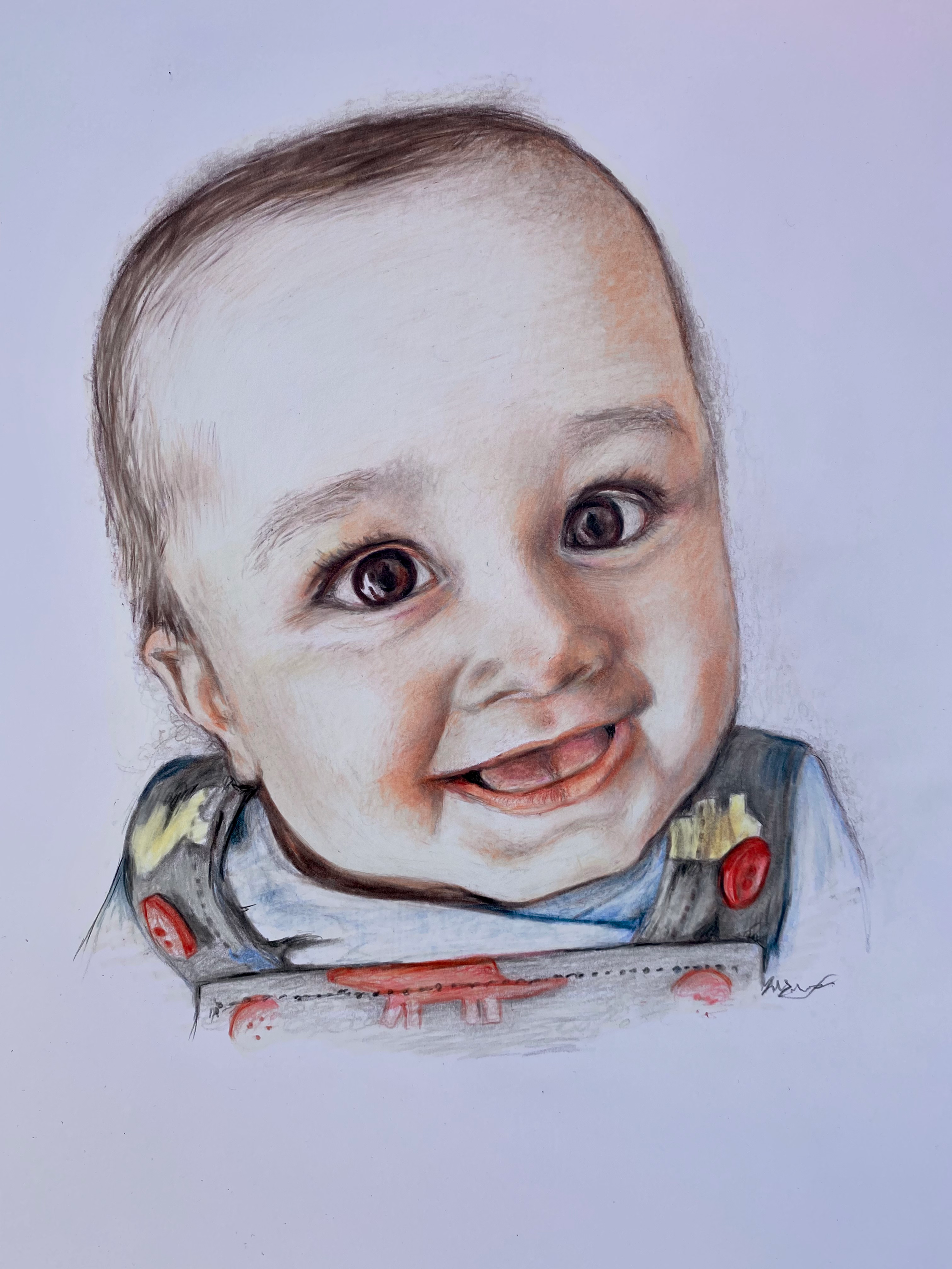 Child Portrait 11.7" x 16.5"