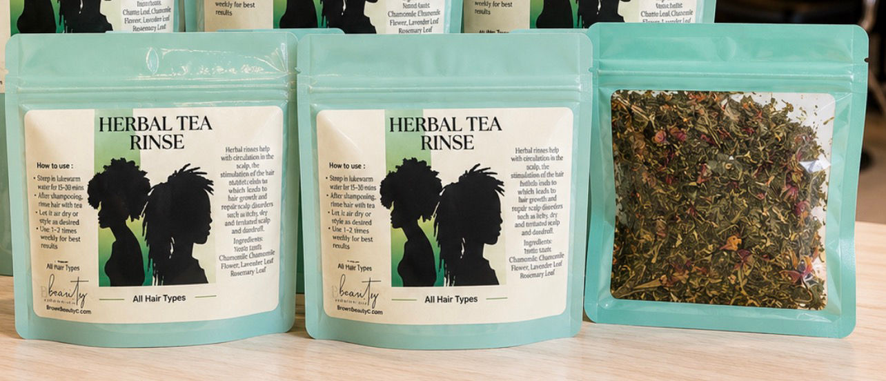 BROWN BEAUTY TEA RINSE