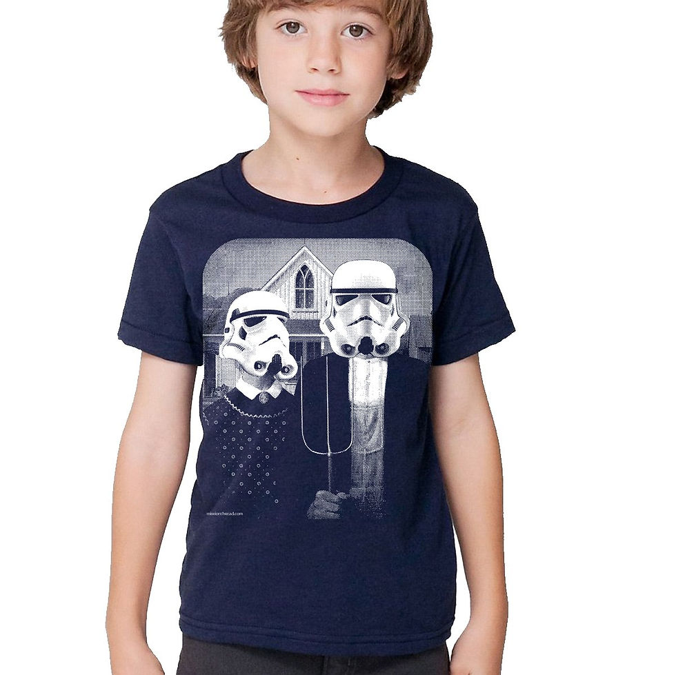 Thumbnail: Star Wars American Gothic- kids