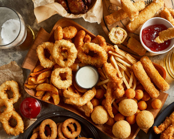 Arranged Food and Objects
