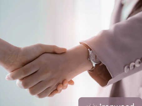 Closeup of a handshake