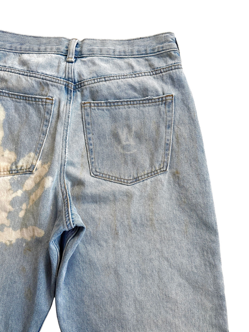 Thumbnail: WC Handprint Baggy Fit Jeans