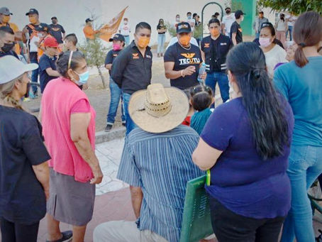 Tecutli Gómez; se comprometió a mejorar las condiciones de vida para los habitantes de Cañada 