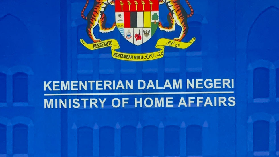 Malaysian Ministry of Home Affairs for Live feed Production
