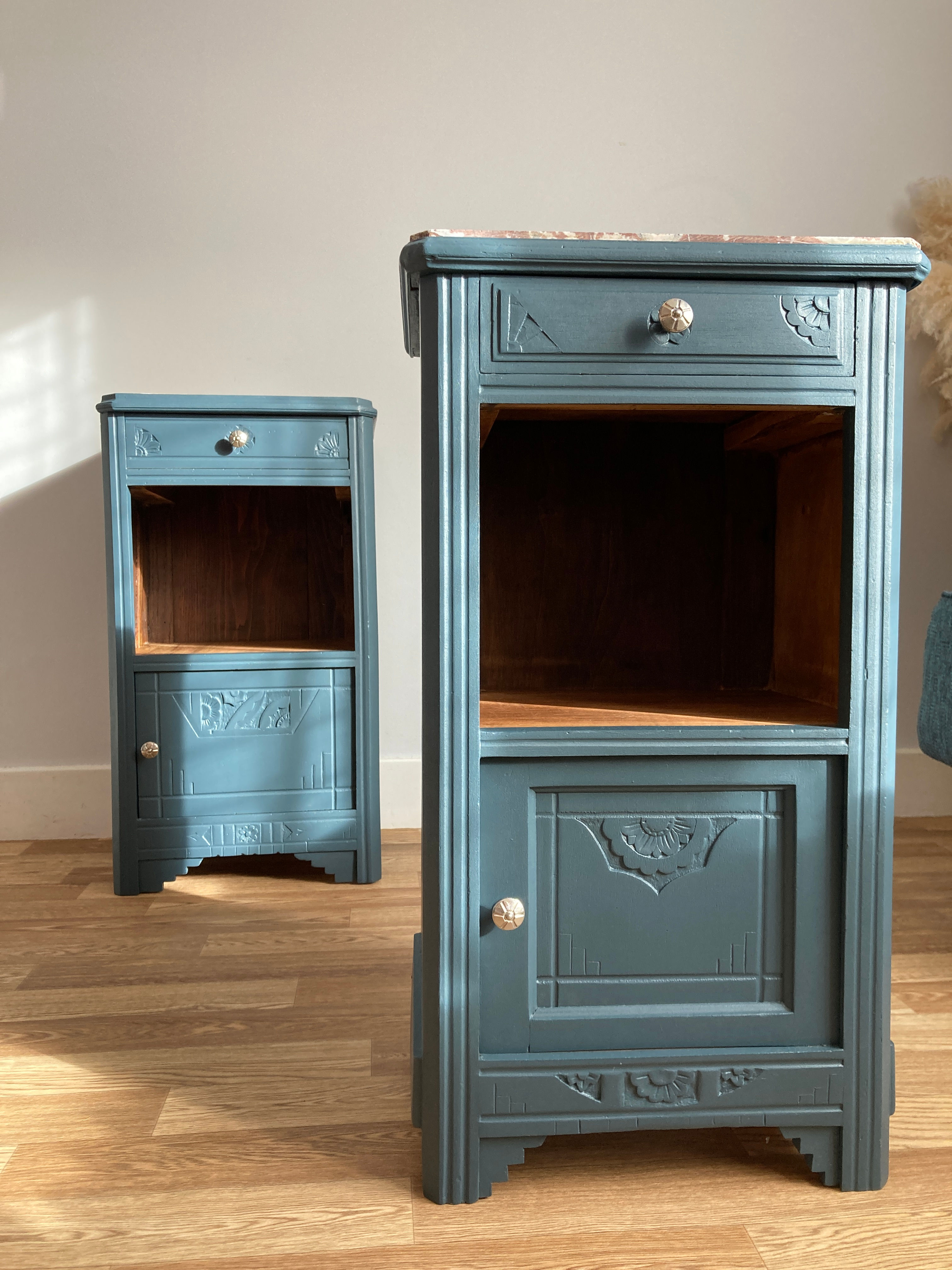 Paire de chevet art déco