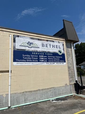 Church Vinyl Banner