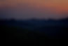 Sunset over Kentucky mountains.