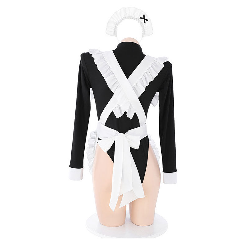 Thumbnail: Maid-Style Lace Lingerie Set | CXTUME