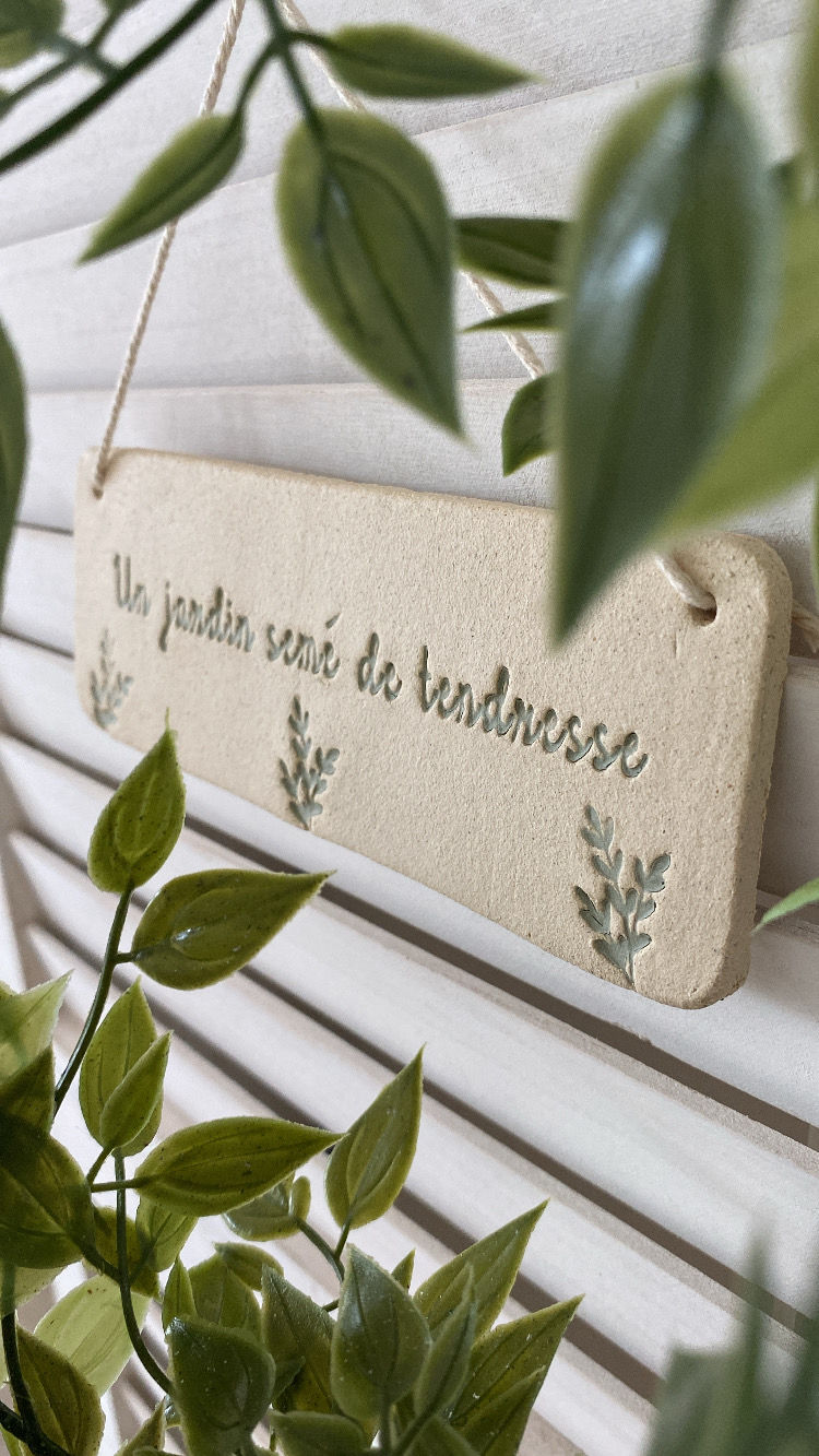 Miniature : Plaque de Jardin