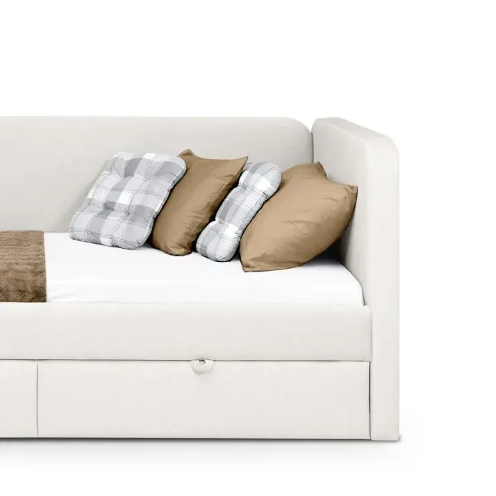 Прев'ю: М’яке ліжко Happy з шухлядами