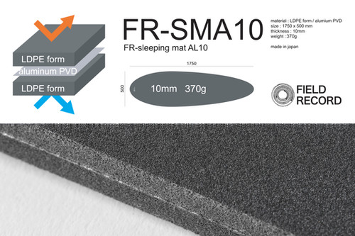 フィールドレコード　スリーピングマットAL10[FR-SMA10] FR-SMA10 / sleeping mat AL10 | fieldrecord