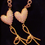 Miniature : Boucle d'oreille Coeur Montgolfière