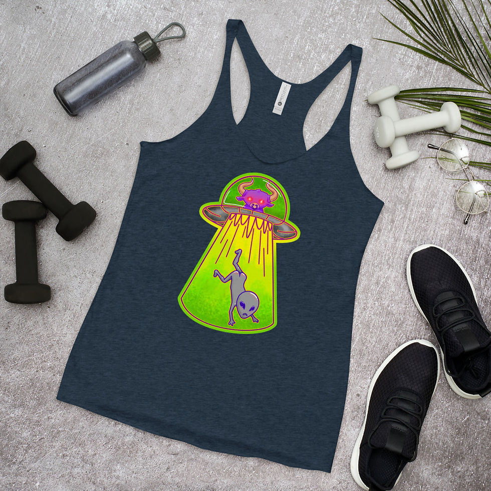 Thumbnail: Bovine Revenge Women's Racerback Tank