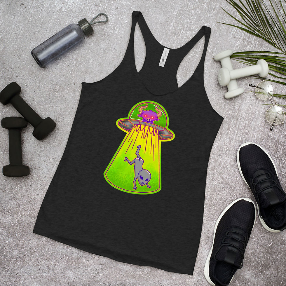 Thumbnail: Bovine Revenge Women's Racerback Tank