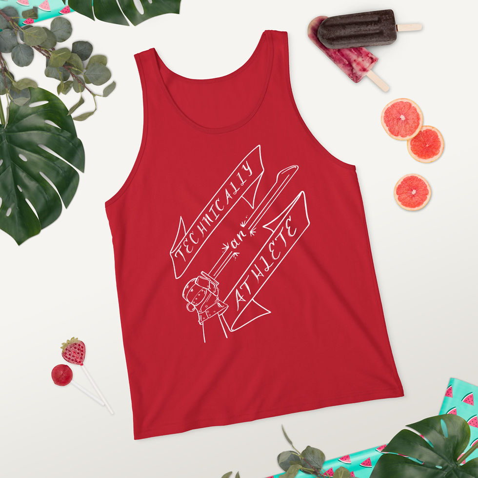 Thumbnail: Technically an Athlete - Unisex Tank Top