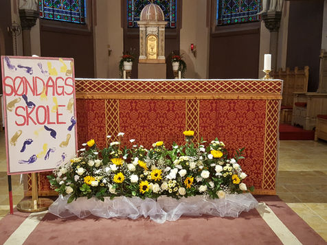 SØNDAGSSKOLE I ST. OLAV DOMKIRKE