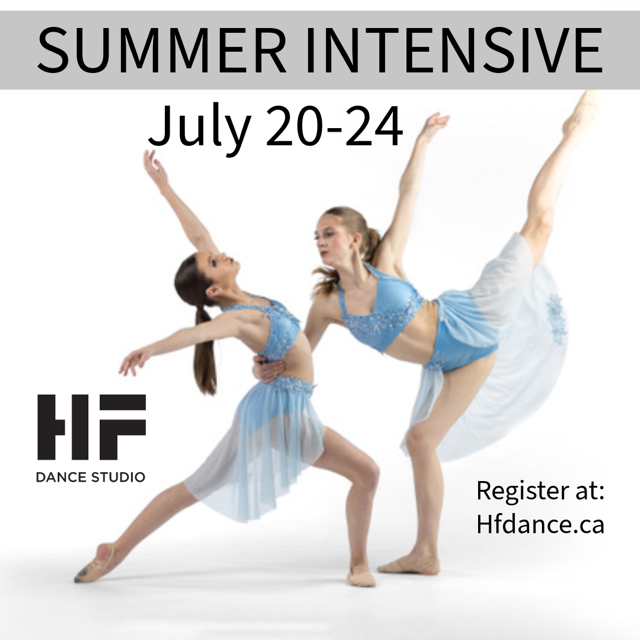 Summer intensive July 20th - 24th