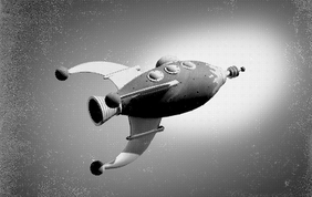 Halftone Rocket
