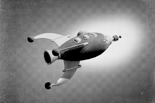 Halftone Rocket