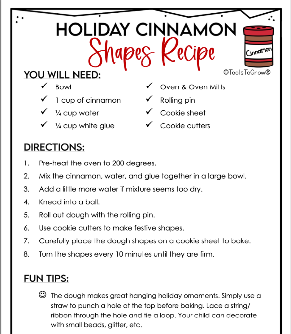 Holiday Menu Image