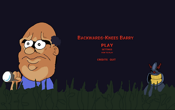 Backwards Knees Barry Title Scene