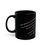 Thumbnail: Regal Queen Motivational Quote Black Mug 11oz