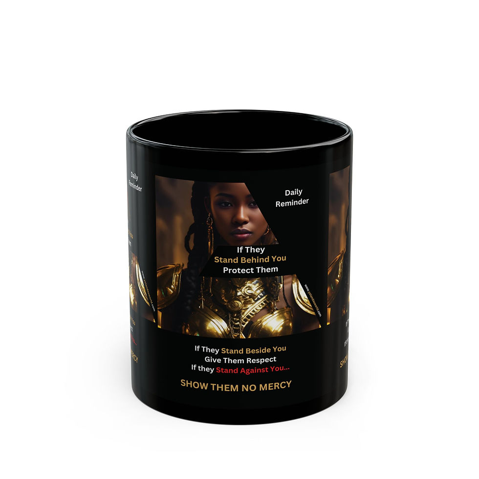 Thumbnail: Inspirational Black Ceramic Mug 11oz and 15oz