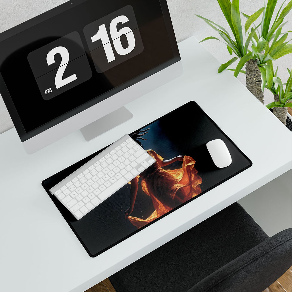Thumbnail: Mystical Figure Desk Mat  Non-Slip, Durable in 3 Sizes with Smooth Surface